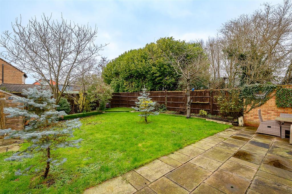 Rear garden