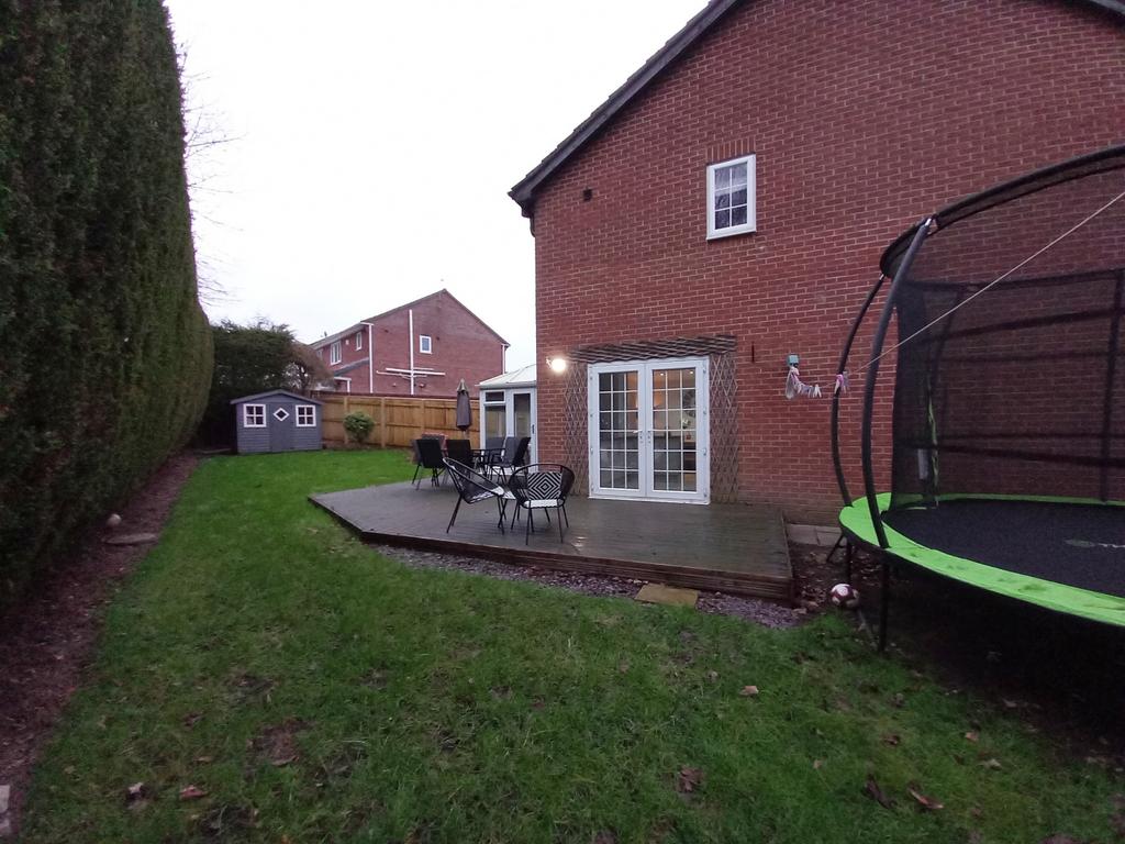 Rear garden