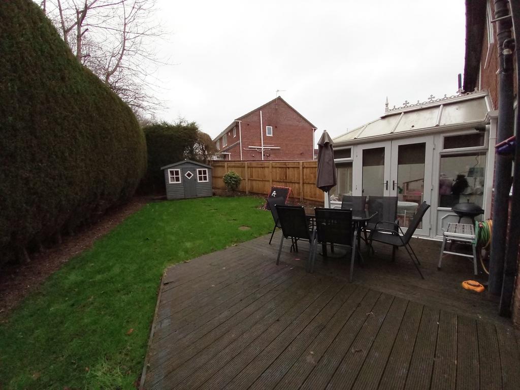 Rear garden