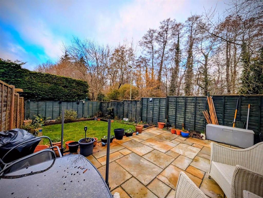 Rear garden
