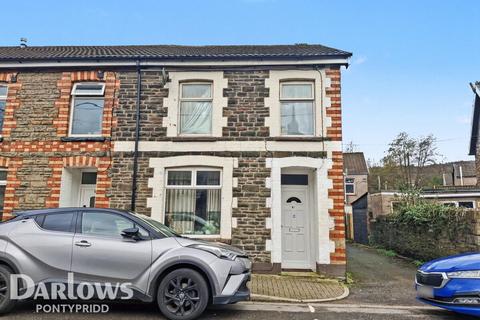 3 bedroom end of terrace house for sale, Meadow Street, Pontypridd