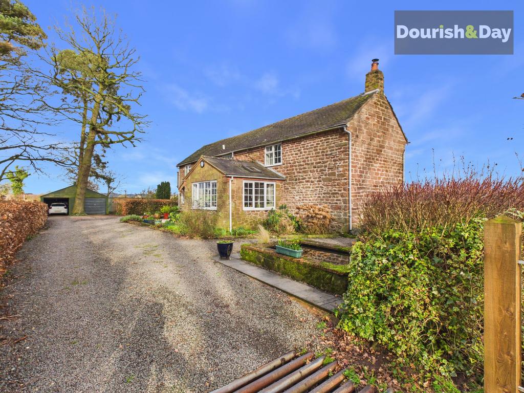 Driveway & Rear Elevation
