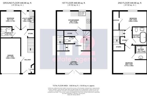 3 bedroom terraced house for sale, Stonebridge Park, Cwmbran NP44