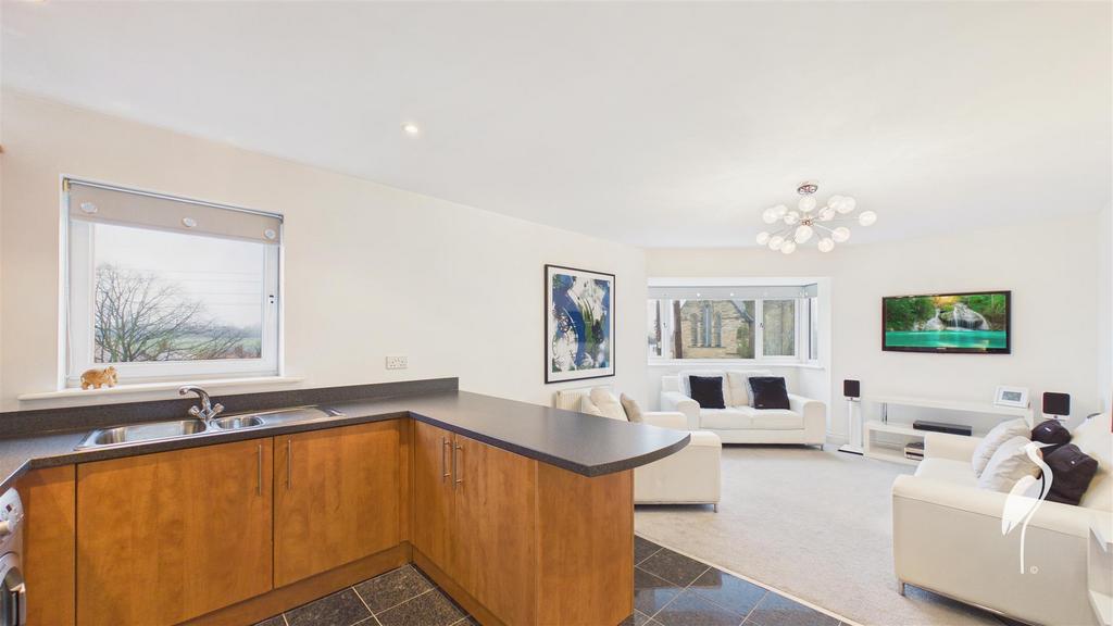 Open Plan Living Room and Kitchen