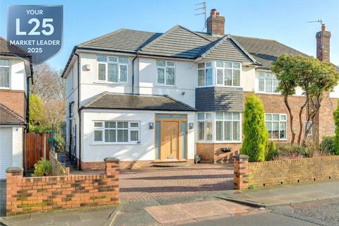 4 bedroom semi-detached house for sale, Woodview Road, Woolton, Liverpool, Merseyside, L25