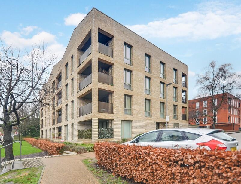 Apartment building facade, block of apartments