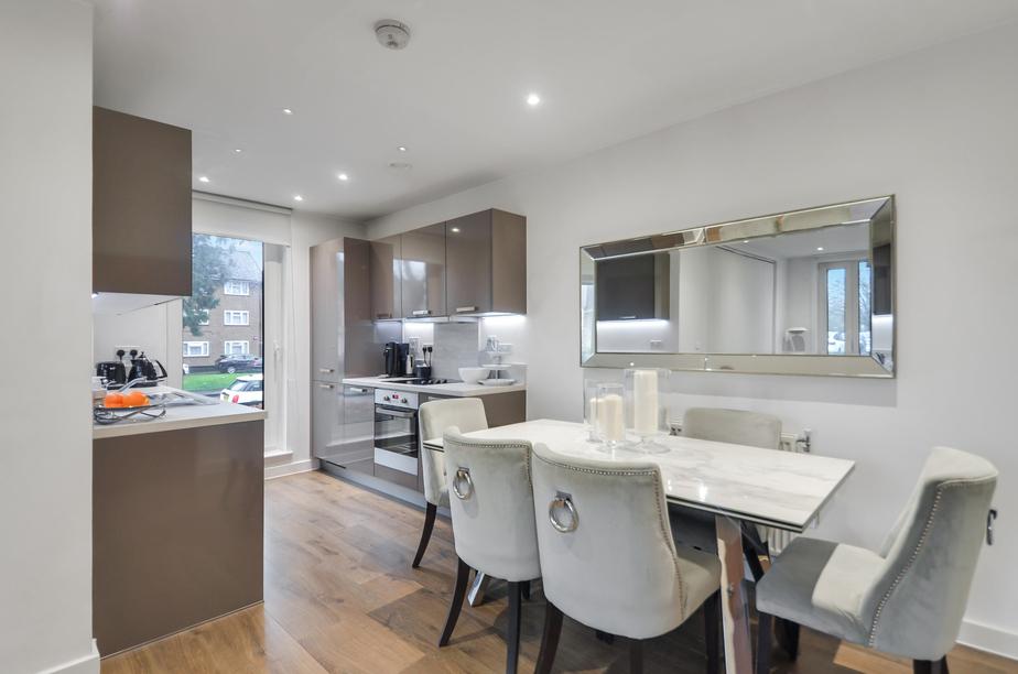 Open-plan living area