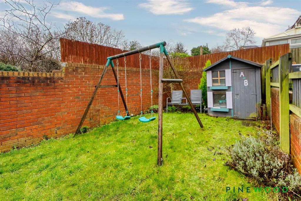 Rear garden