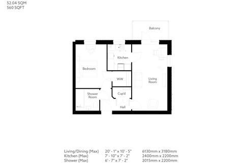 1 bedroom flat for sale, Holland Road, Sutton Coldfield, West Midlands, B72