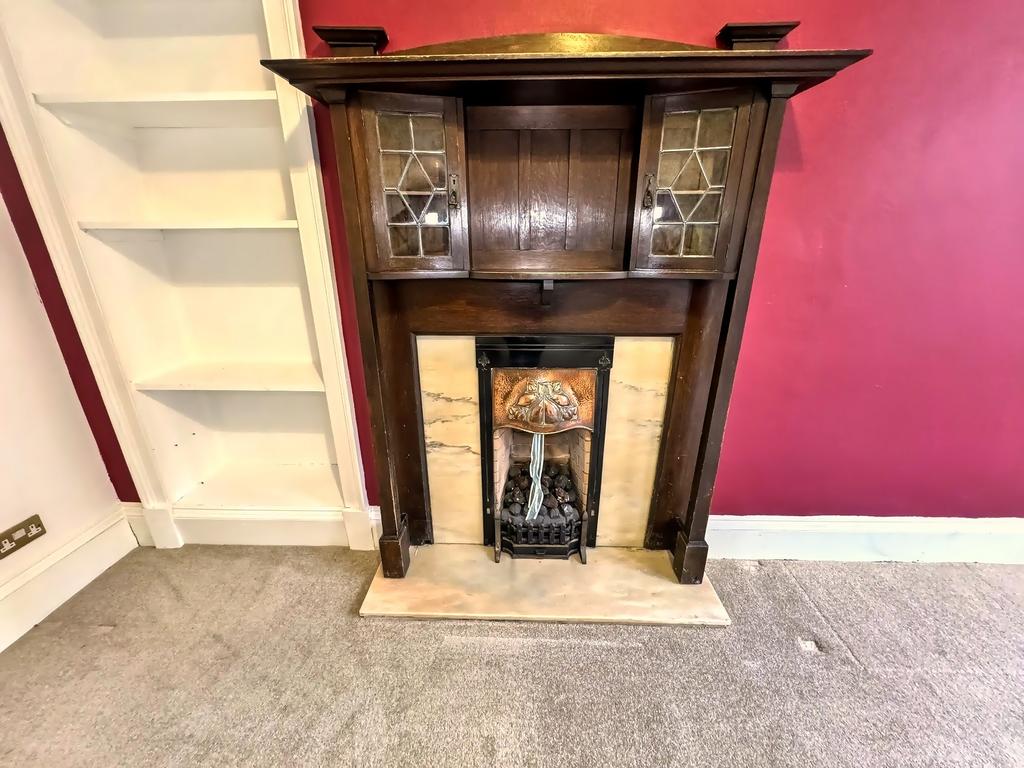 Feature fireplace
