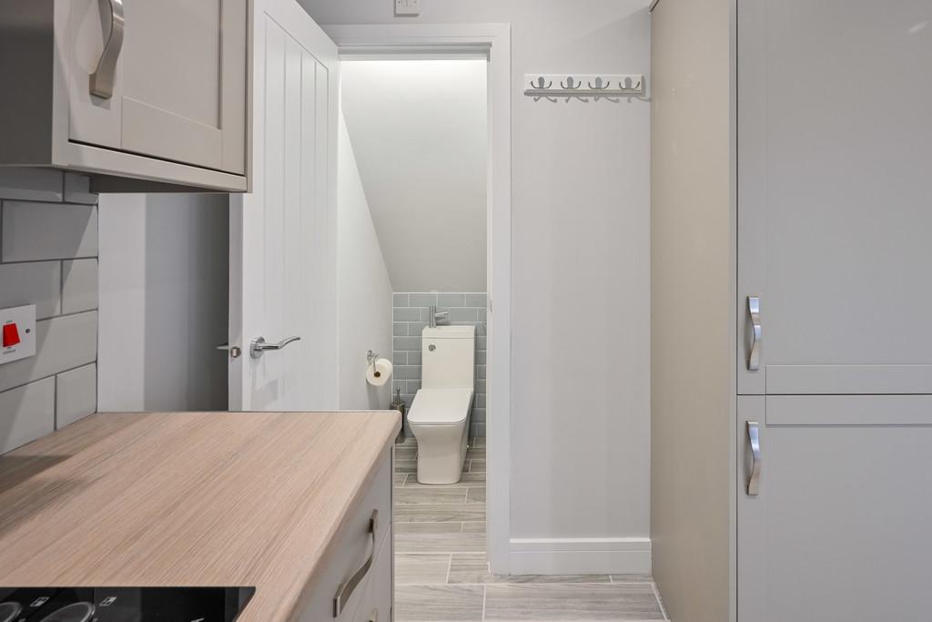 Kitchen cloakroom
