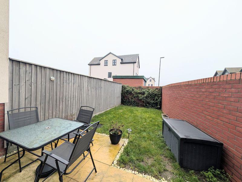 Rear garden