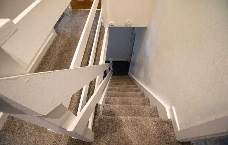 Stairwell to the...