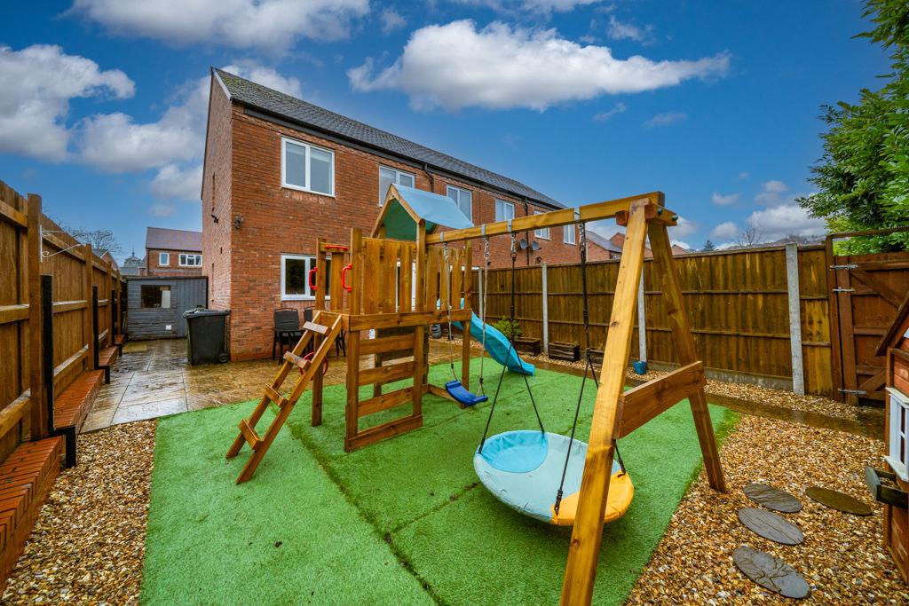 Rear garden
