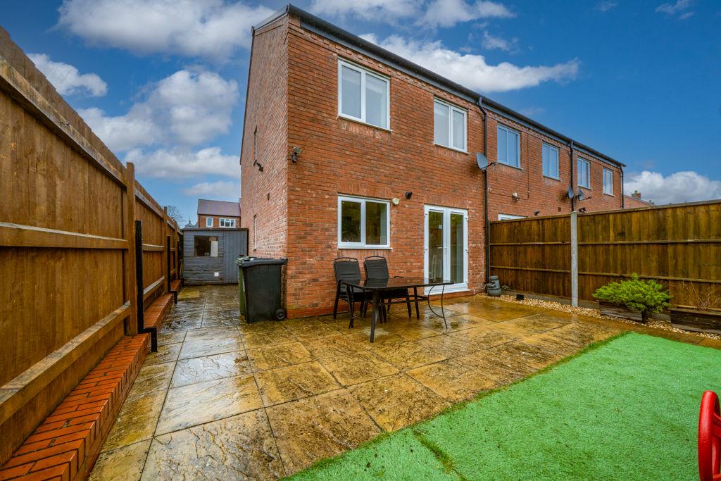 Rear garden