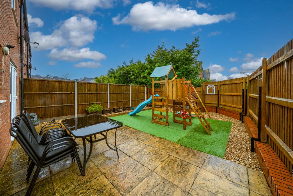 Rear garden