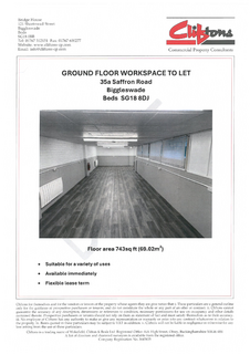 Industrial unit to rent, 35A Saffron Rd Biggleswade SG18 8DJ