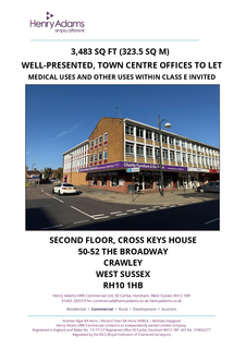 Office to rent, 40-52 The Broadway Crawley RH10 1HB