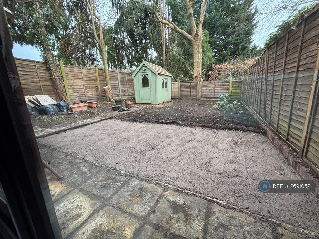 New Patio In Process Of Completion