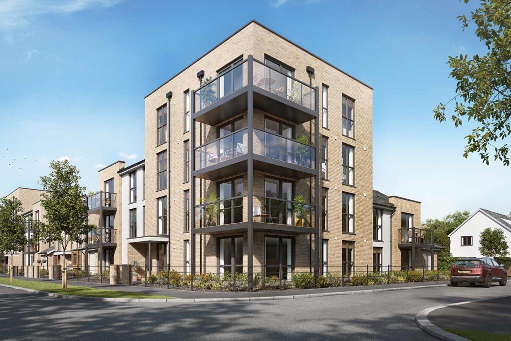 Artist's impression of Sandford House