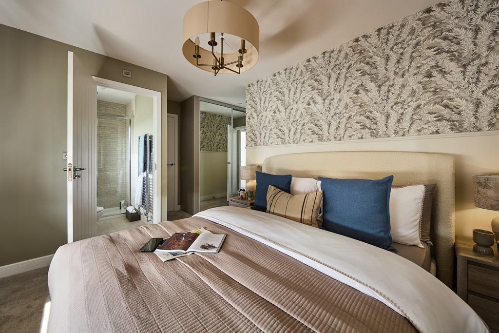 Spacious bedrooms designed by you