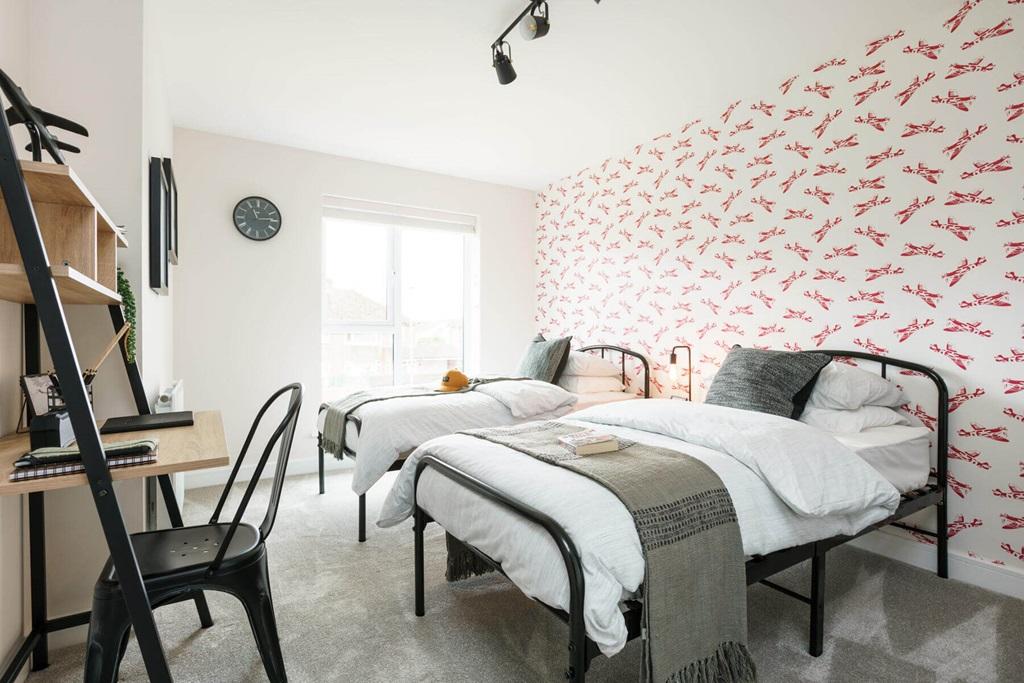 Further double bedrooms means you don't need to...