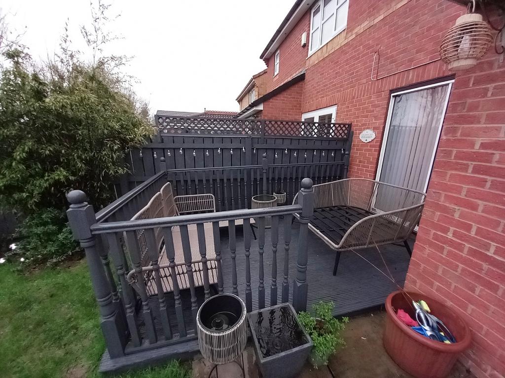 Rear garden