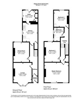 3 bedroom terraced house for sale, Bath Terrace, Gosforth, Newcastle upon Tyne, Tyne and Wear, NE3 1UH