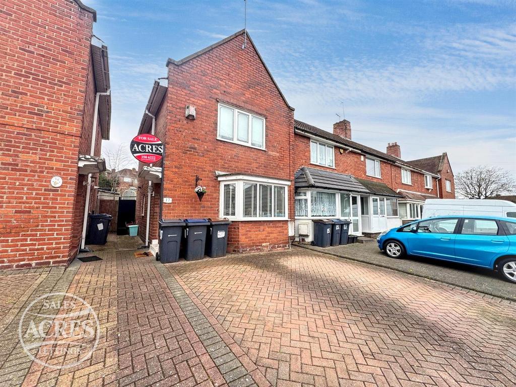 2 bedroom end of terrace house for sale in Birmingham
