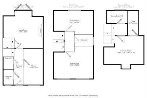 3 bedroom terraced house to rent, William Street, Warwickshire CV12