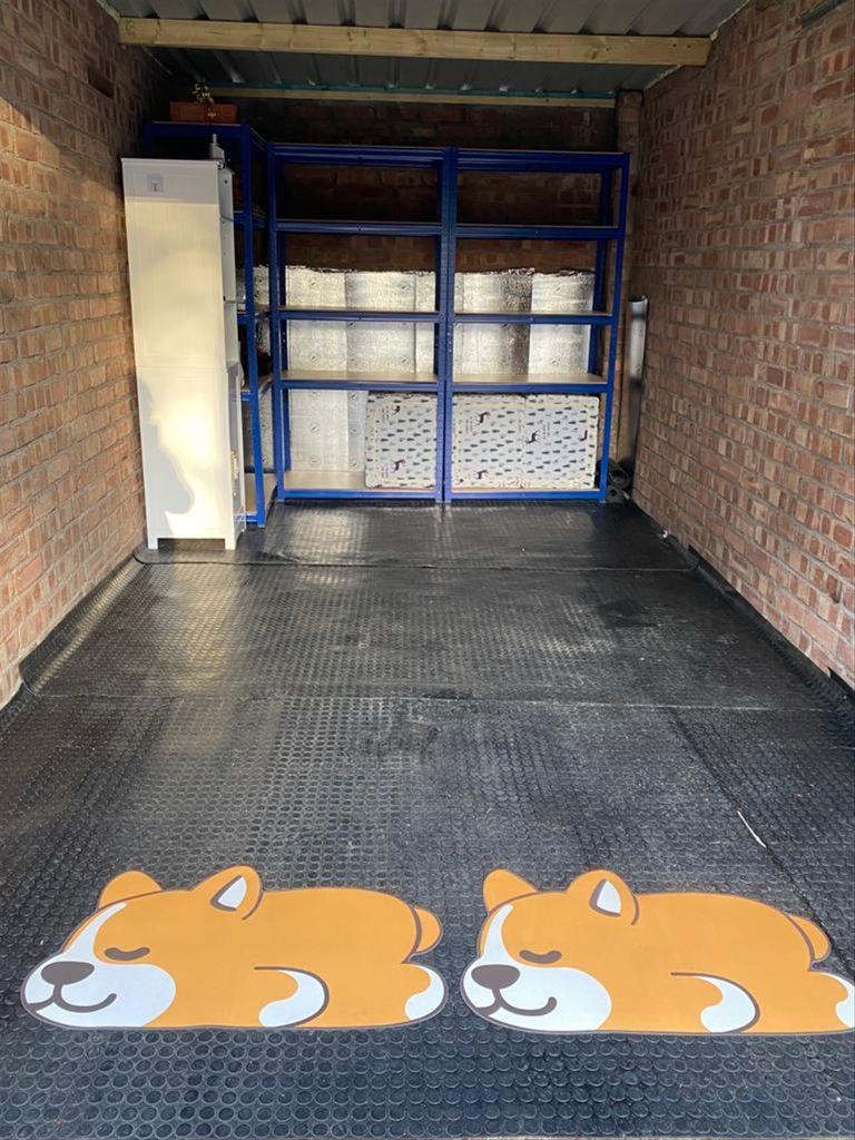 Garage interior, garage