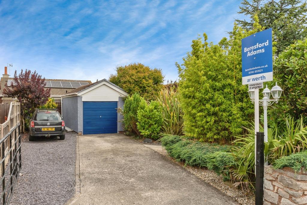 Driveway and Garage
