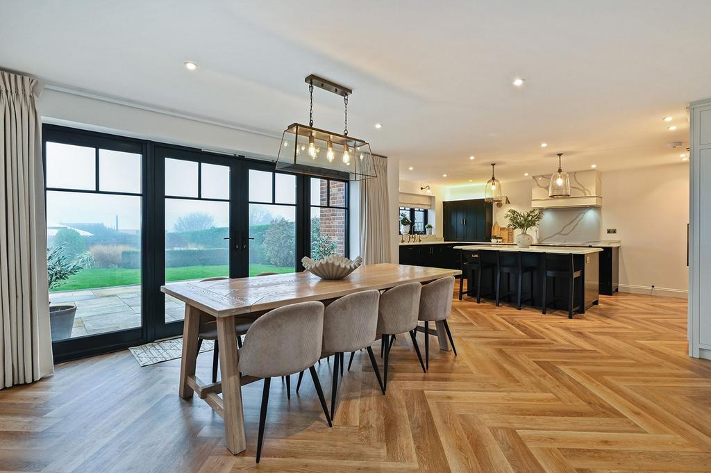 Kitchen/Dining/Sitting Area