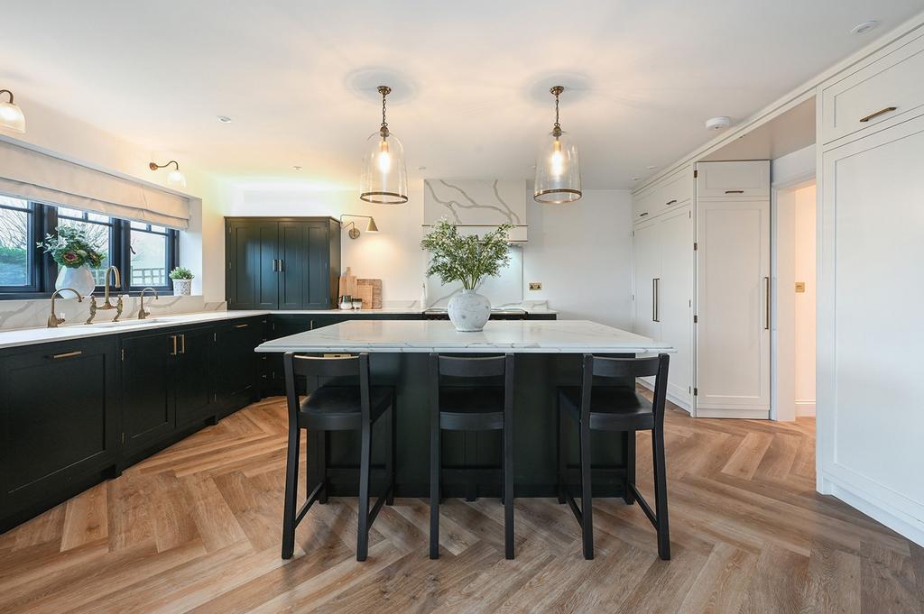 Kitchen/Dining/Sitting Area