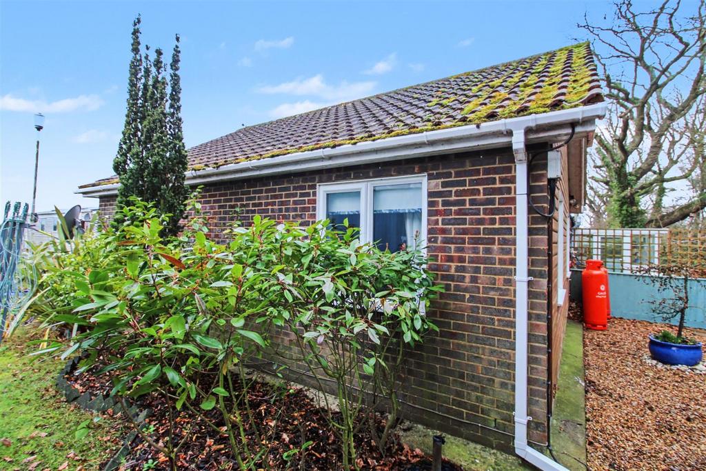 Rear of property