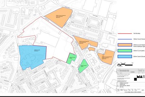 Land for sale, North Werneth, Oldham, Greater Manchester, OL9