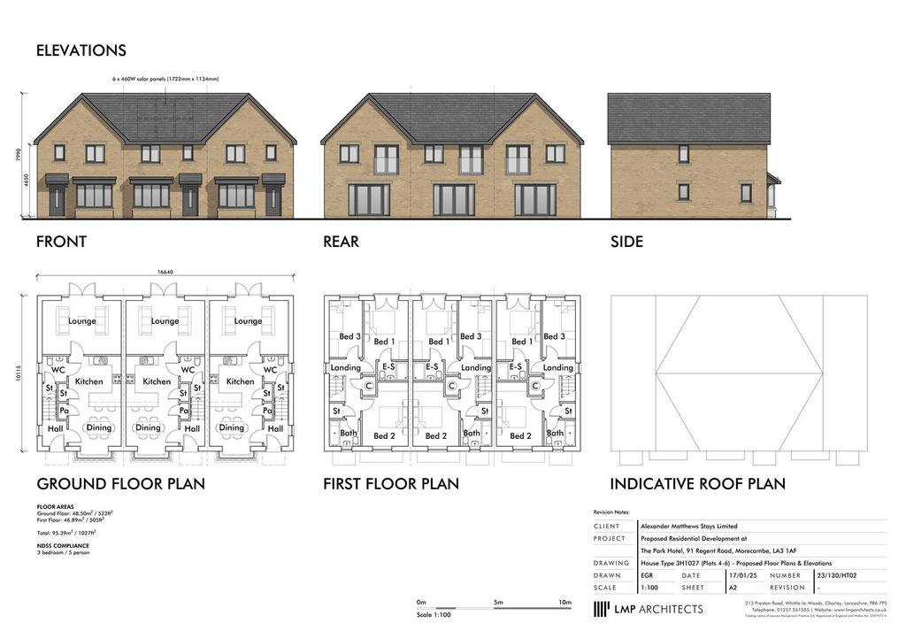3 Bed Houses