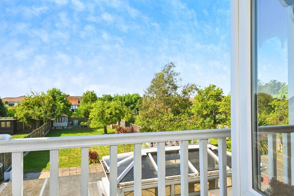Rear Balcony View