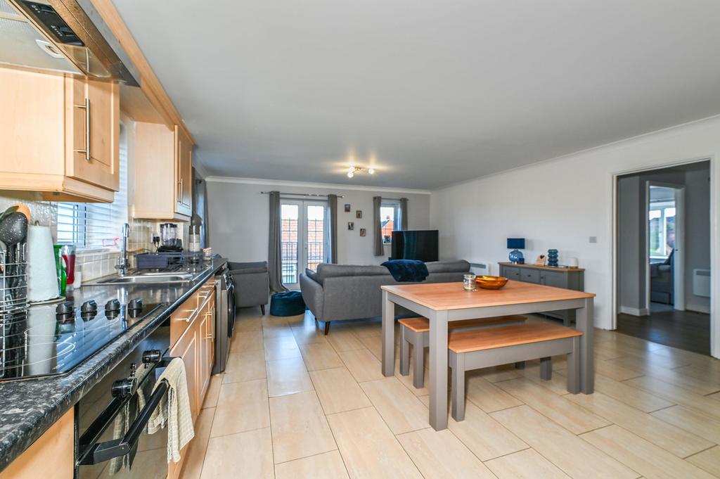 Open-Plan Living Room/Kitchen