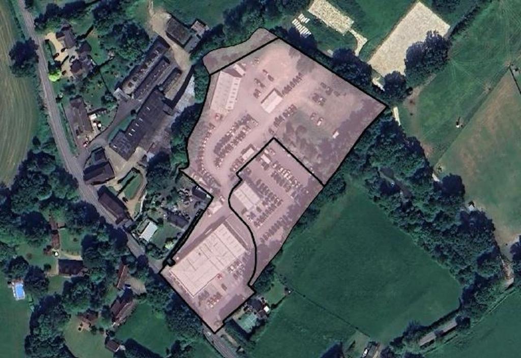 Aerial image Harwoods Edenbridge.JPG