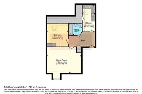 1 bedroom flat for sale, Market Place, Romford, RM1