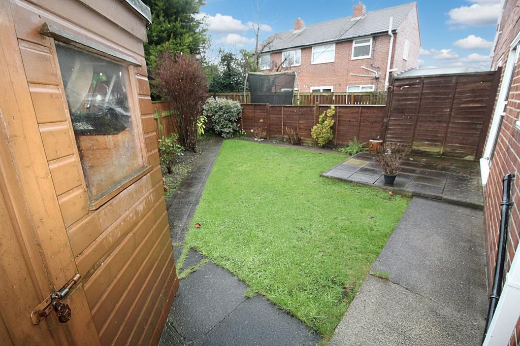 Rear exterior