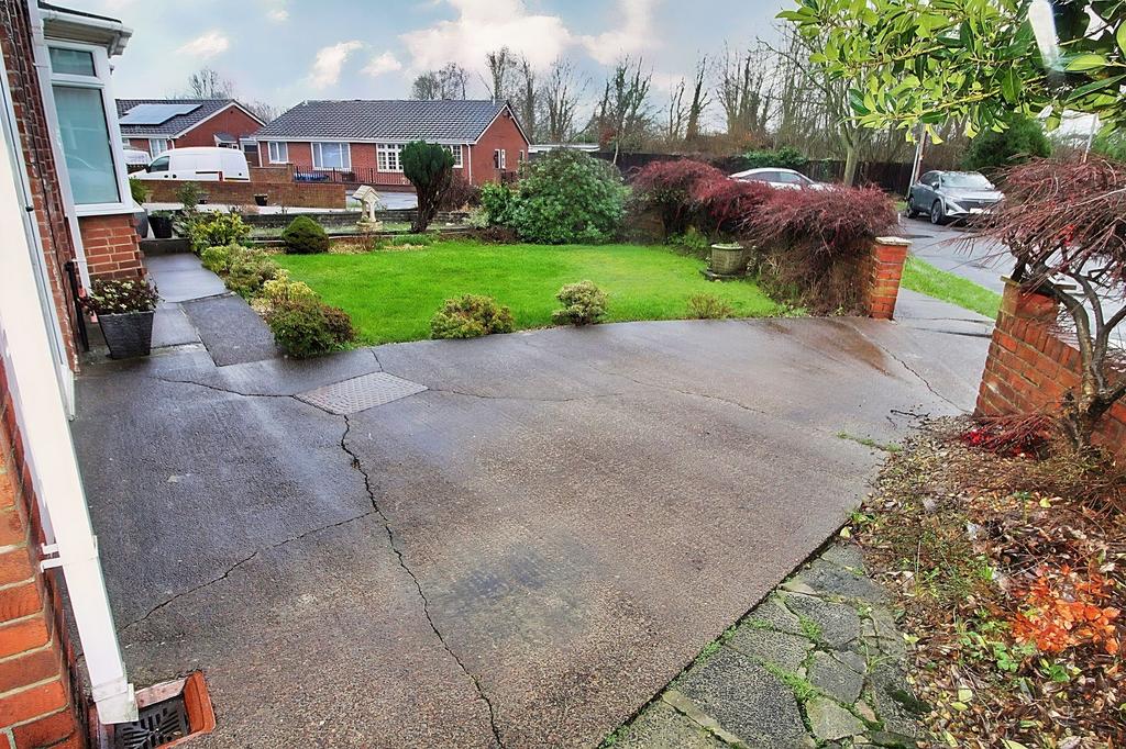 Front driveway