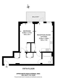 1 bedroom flat for sale, Topaz Apartments, High Street, Hounslow, TW3