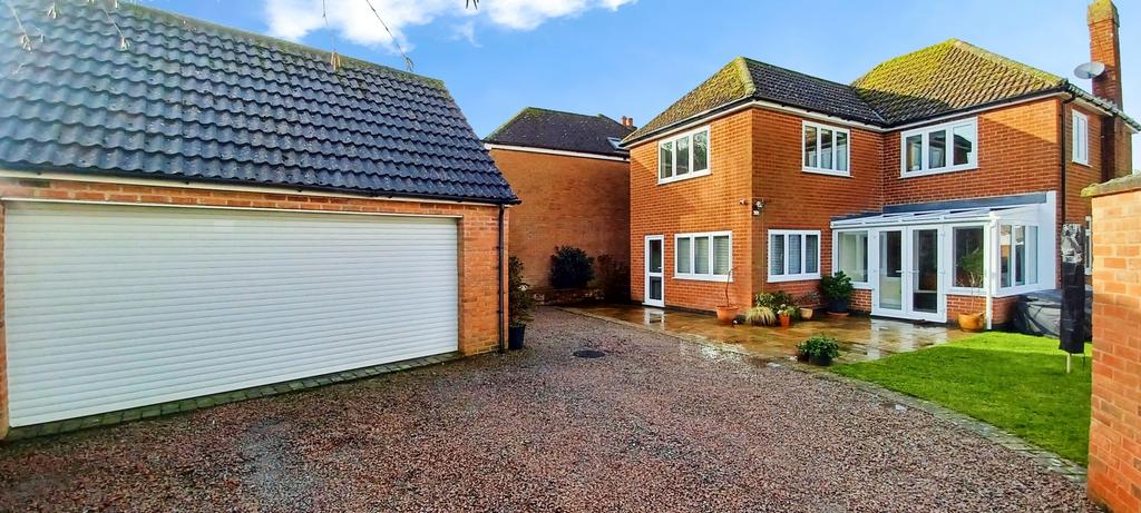 Rear and Double Garage