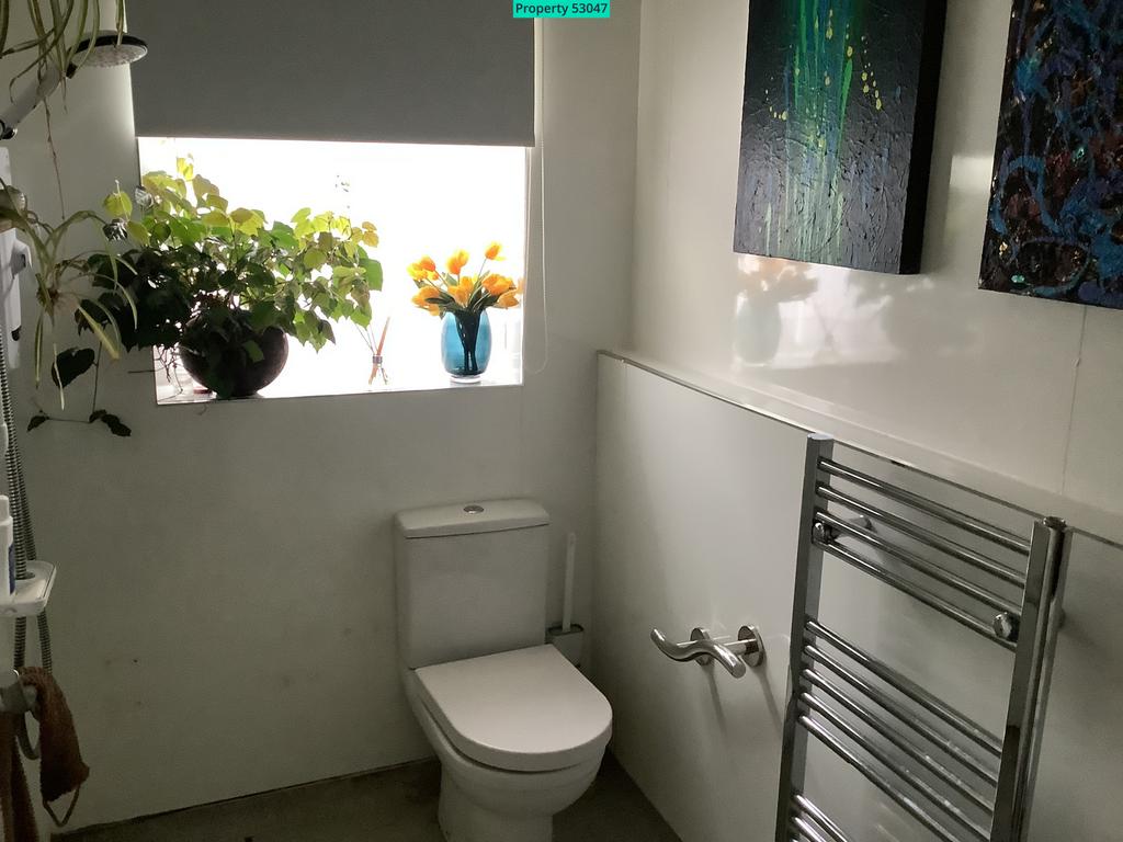 Wet room/bathroom