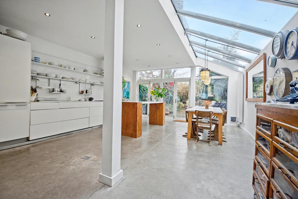 Open-plan living area