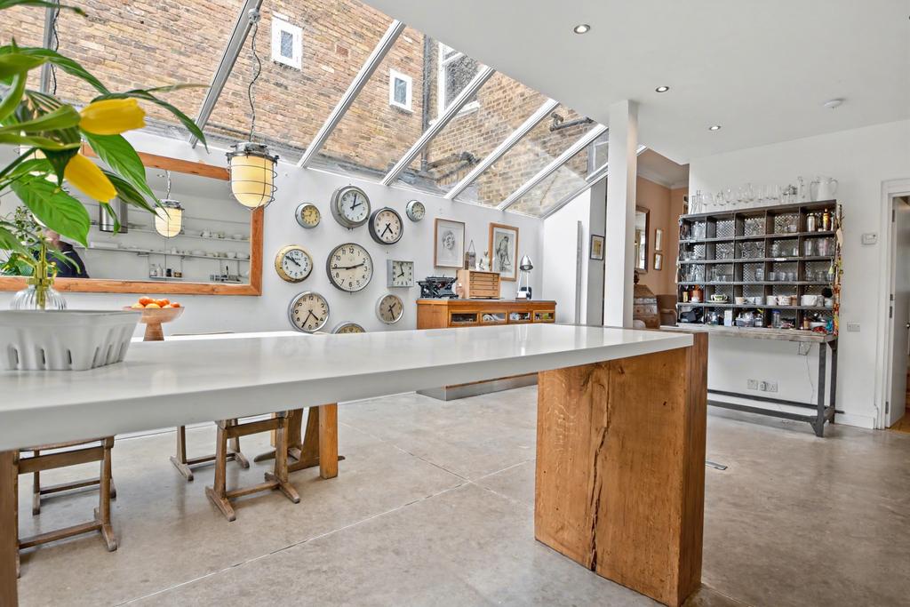 Kitchen, open plan living