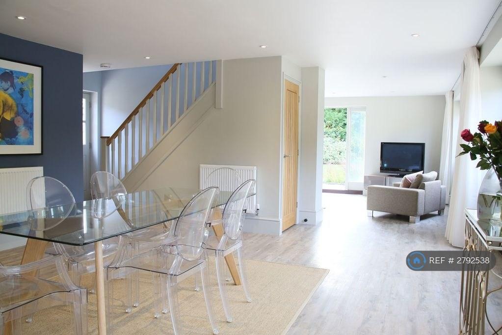 Open Plan Dining Into Lounge