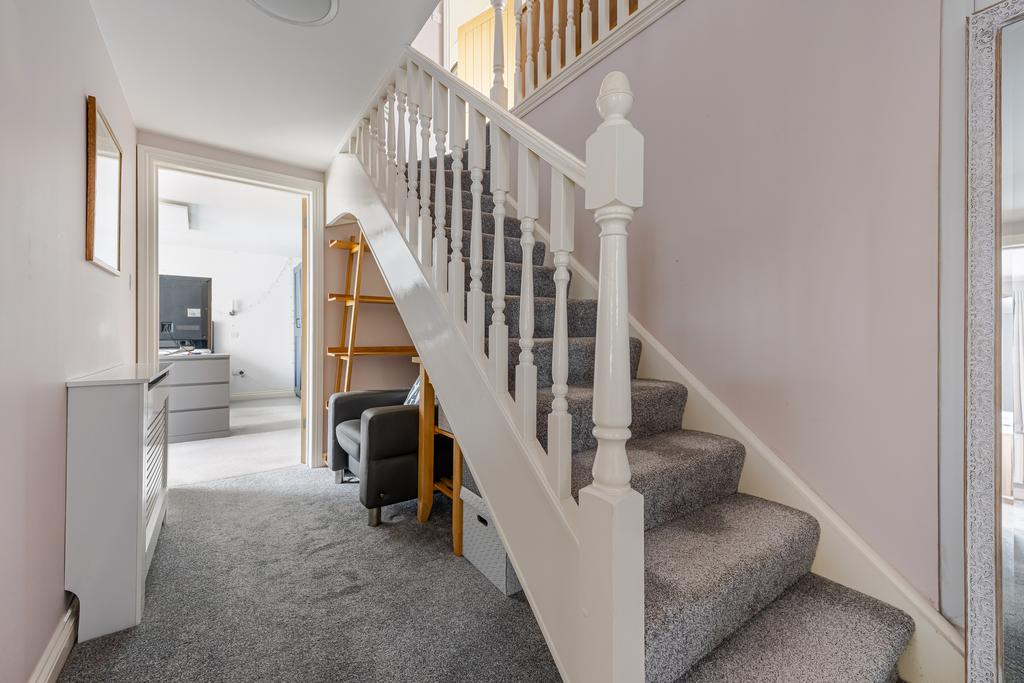 Lower floor hallway